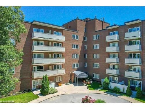 513-198 Scott Street, St. Catharines, ON - Outdoor With Balcony With Facade