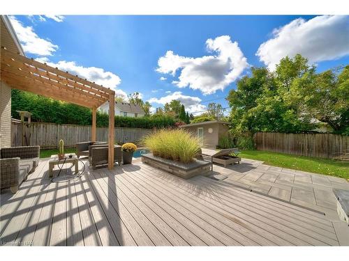 62 Wakil Drive, St. Catharines, ON - Outdoor With Deck Patio Veranda With Backyard