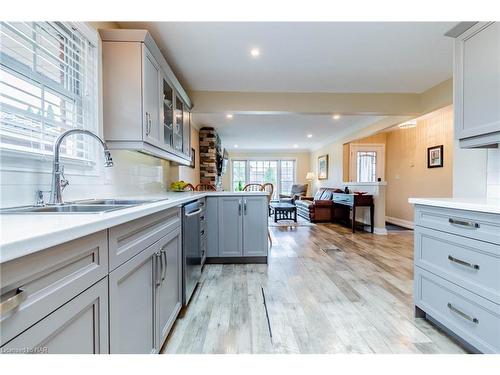 17 Tamarack Avenue, St. Catharines, ON - Indoor Photo Showing Kitchen With Double Sink