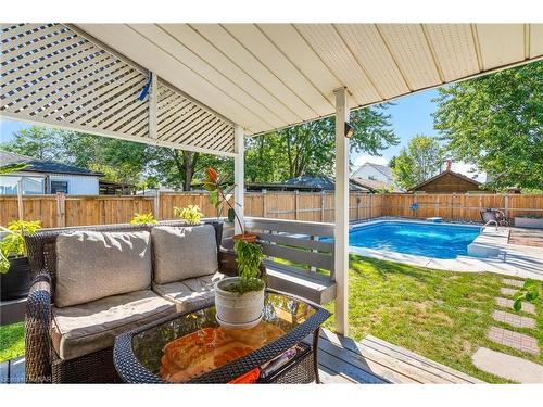 70 Beatrice Street, Welland, ON - Outdoor With Deck Patio Veranda With Backyard