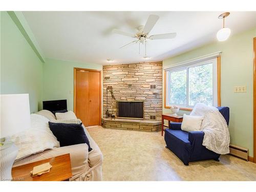 9 Cedar Street, Port Colborne, ON - Indoor Photo Showing Living Room With Fireplace