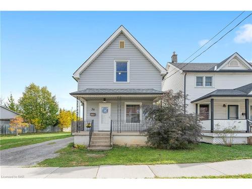 34 Tasker Street, St. Catharines, ON - Outdoor With Deck Patio Veranda With Facade