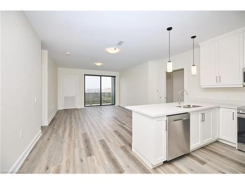 203-300B Fourth Avenue, St. Catharines, ON - Indoor Photo Showing Kitchen With Double Sink With Upgraded Kitchen