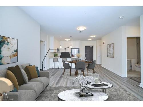 203-300B Fourth Avenue, St. Catharines, ON - Indoor Photo Showing Living Room