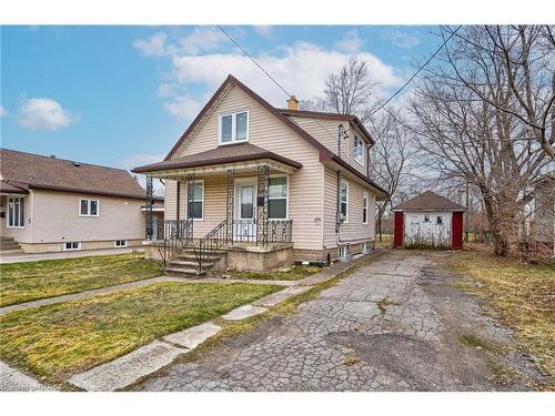 5241 Kitchener Street, Niagara Falls, ON - Outdoor With Deck Patio Veranda With Facade