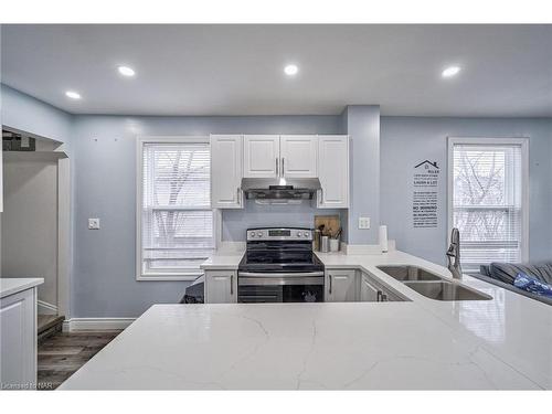 5241 Kitchener Street, Niagara Falls, ON - Indoor Photo Showing Kitchen With Double Sink