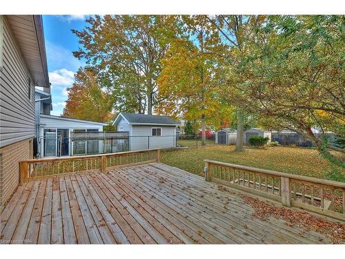 110 Strada Boulevard, St. Catharines, ON - Outdoor With Deck Patio Veranda