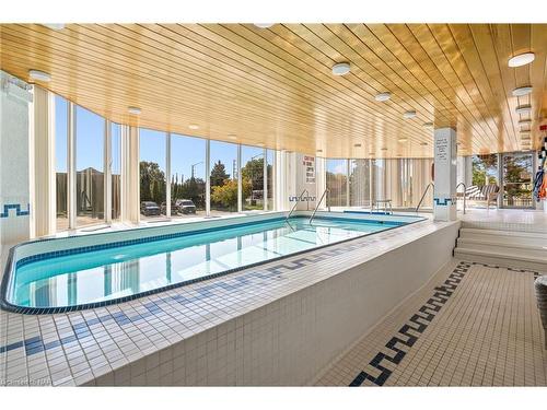 1002 Penthouse-162 Martindale Road, St. Catharines, ON - Indoor Photo Showing Other Room With In Ground Pool