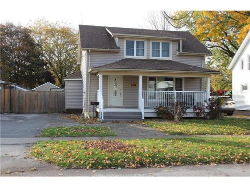 6398 Crawford Street, Niagara Falls, ON - Outdoor With Deck Patio Veranda With Facade