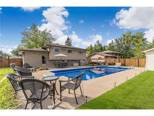 796 Grandview Road, Fort Erie, ON - Outdoor With In Ground Pool With Backyard With Exterior