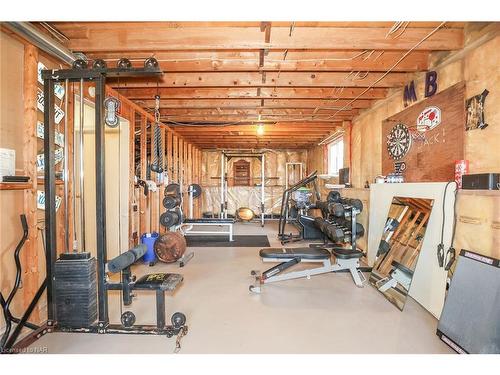 52963 Wilford Road, Wainfleet, ON - Indoor Photo Showing Gym Room