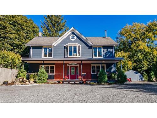 4658 Stanley Avenue, Niagara Falls, ON - Outdoor With Deck Patio Veranda With Facade