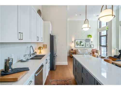 Lph10-112 King Street E, Hamilton, ON - Indoor Photo Showing Kitchen With Double Sink With Upgraded Kitchen