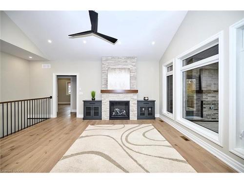 1125 Balfour Street, Fenwick, ON - Indoor With Fireplace