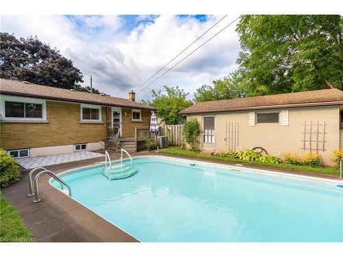 6326 Doreen Drive, Niagara Falls, ON - Outdoor With In Ground Pool With Backyard