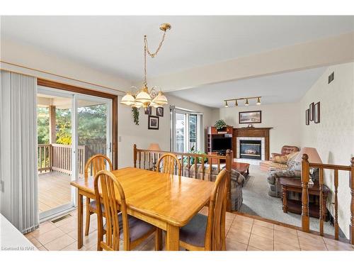 142 Welland Road, Fonthill, ON - Indoor Photo Showing Dining Room With Fireplace