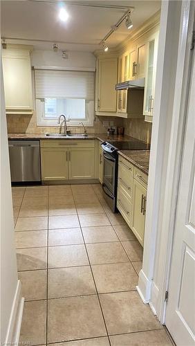 10 Adelene Crescent, St. Catharines, ON - Indoor Photo Showing Kitchen With Double Sink