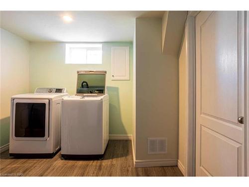 Basement Bedroom-168 Richmond Street, Thorold, ON - Indoor Photo Showing Laundry Room