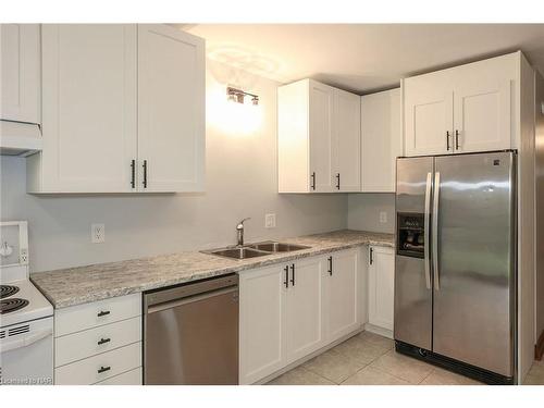 12 Hillview Road N, St. Catharines, ON - Indoor Photo Showing Kitchen With Double Sink