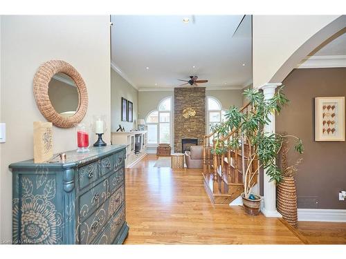 14 Brookfield Court, Fonthill, ON - Indoor Photo Showing Other Room With Fireplace