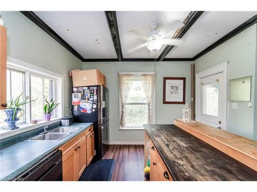 38 Richard Street, Victoria Harbour, ON - Indoor Photo Showing Kitchen With Double Sink