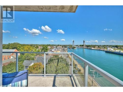 706-118 West Street, Port Colborne, ON - Outdoor With Body Of Water With Balcony With View