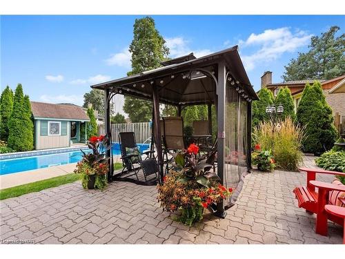 55 Sherwood Forest Trail, Welland, ON - Outdoor With In Ground Pool With Deck Patio Veranda With Exterior