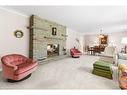 6235 Brookfield Avenue, Niagara Falls, ON  - Indoor Photo Showing Living Room With Fireplace 