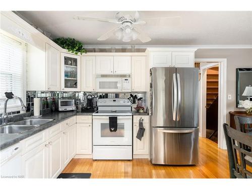 1 Shaver Road, St. Catharines, ON - Indoor Photo Showing Kitchen With Double Sink