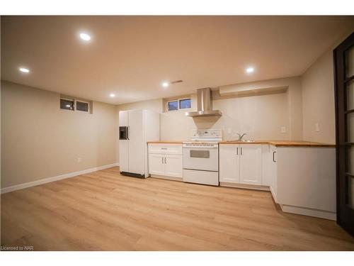 Lower-352 Bunting Road, St. Catharines, ON - Indoor Photo Showing Kitchen With Double Sink