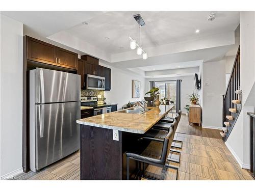 5060 Serena Drive Drive, Lincoln, ON - Indoor Photo Showing Kitchen With Stainless Steel Kitchen With Double Sink With Upgraded Kitchen