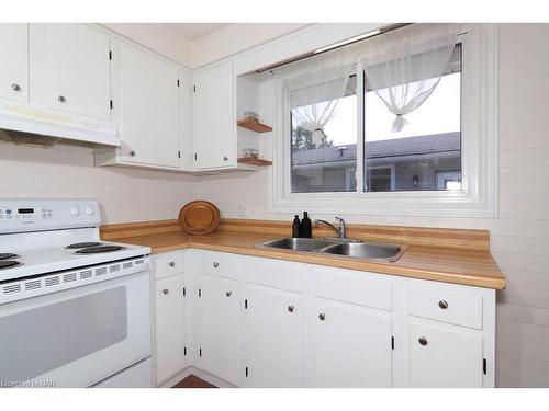 63 Louis Avenue, St. Catharines, ON - Indoor Photo Showing Kitchen With Double Sink