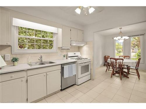 55 Aquadale Drive, St. Catharines, ON - Indoor Photo Showing Kitchen With Double Sink