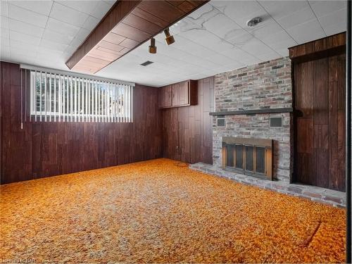 5 Rainbow Drive, St. Catharines, ON - Indoor With Fireplace