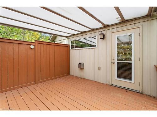 1-605 Welland Avenue, St. Catharines, ON - Outdoor With Deck Patio Veranda With Exterior