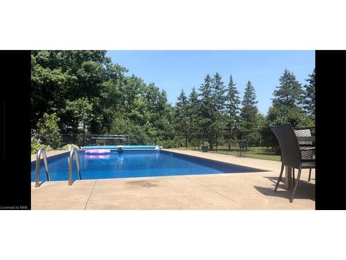 417 Highway 140 Highway, Welland, ON - Outdoor With In Ground Pool With Backyard