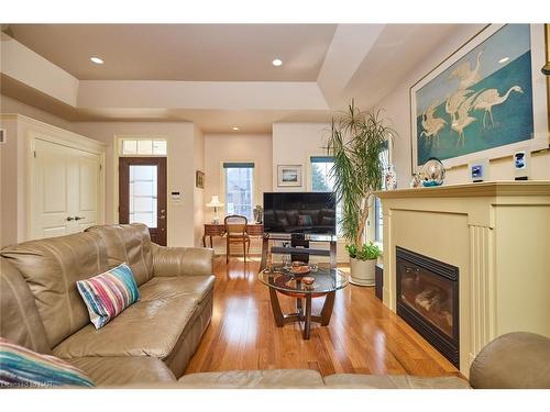 2 Seyval Place, Niagara-On-The-Lake, ON - Indoor Photo Showing Living Room With Fireplace