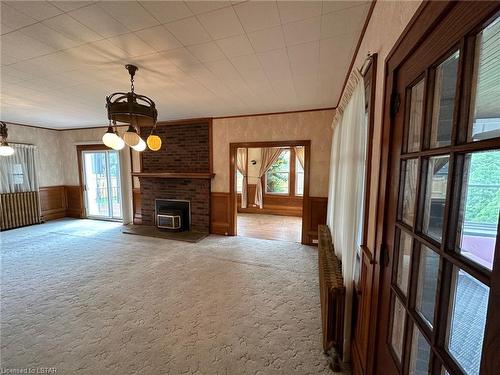 236 Colonel Bostwick Street, Port Stanley, ON - Indoor With Fireplace