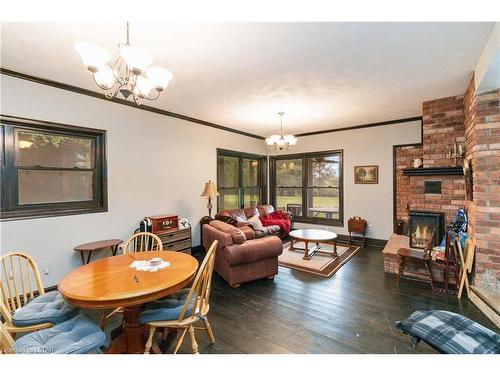 30622 Hungry Hollow Road, Arkona, ON - Indoor With Fireplace