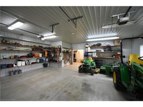 9255 Old Street Line, Blenheim, ON - Indoor Photo Showing Garage