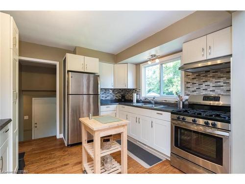 1302 Fuller Street, London, ON - Indoor Photo Showing Kitchen With Double Sink