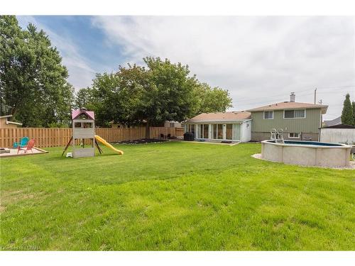 790 Elm Street, St. Thomas, ON - Outdoor With Above Ground Pool With Backyard