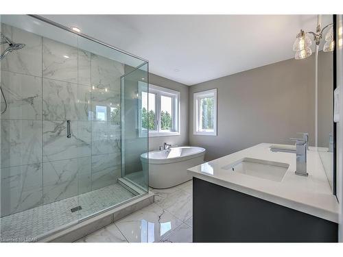 51 Basil Crescent, Ilderton, ON - Indoor Photo Showing Bathroom