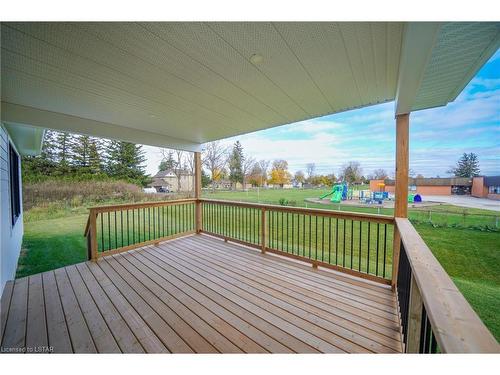 9 Spruce Crescent, Parkhill, ON - Outdoor With Deck Patio Veranda With Exterior