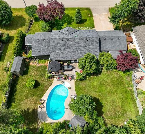 7 Northcrest Drive, London, ON - Outdoor With In Ground Pool With Deck Patio Veranda