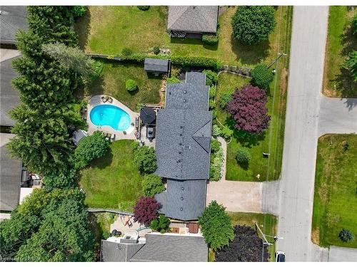 7 Northcrest Drive, London, ON - Outdoor With Above Ground Pool With View