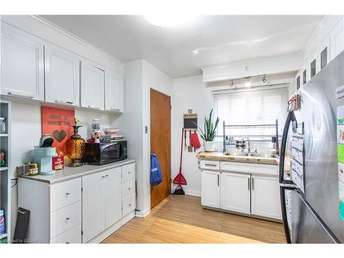 621 Ross Street, London, ON - Indoor Photo Showing Kitchen With Double Sink