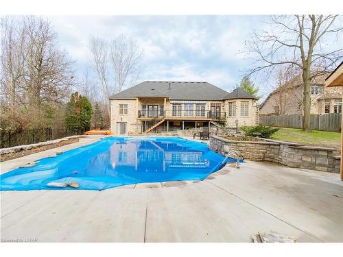 122 Northumberland Road, London, ON - Outdoor With In Ground Pool With Backyard