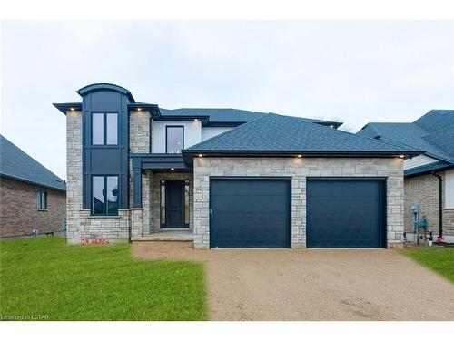 129 Aspen Circle, Thorndale, ON - Outdoor With Facade