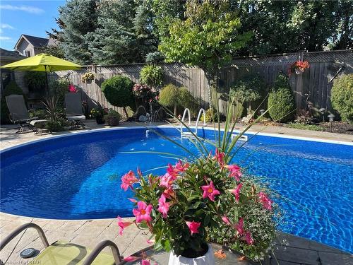 1975 Faircloth Road, London, ON - Outdoor With In Ground Pool With Backyard